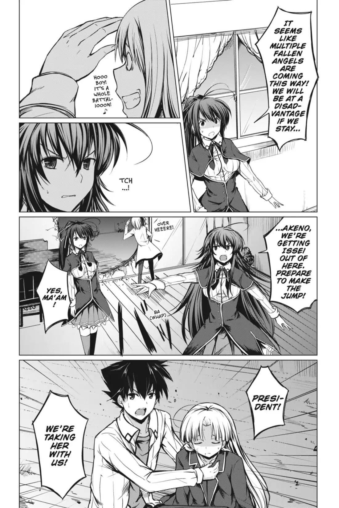 High-School DxD Chapter 4 page 34 - Chapter 4: I Found Something To Protect