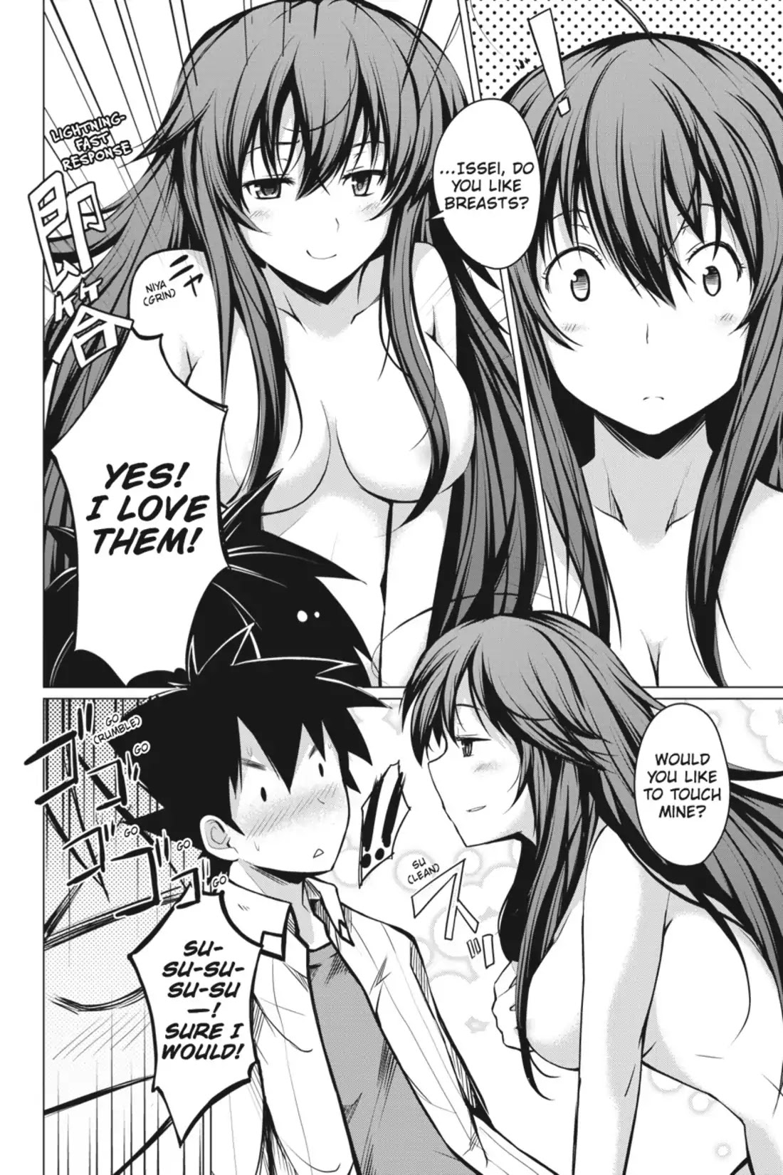 High-School DxD Chapter 4 page 6 - Chapter 4: I Found Something To Protect