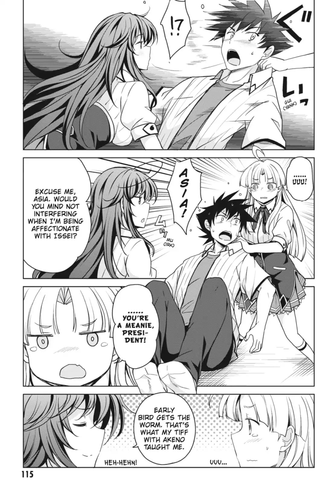 High-School DxD Chapter 40 page 15 - Chapter 40: Devil King Leviathan-Sama Descends!