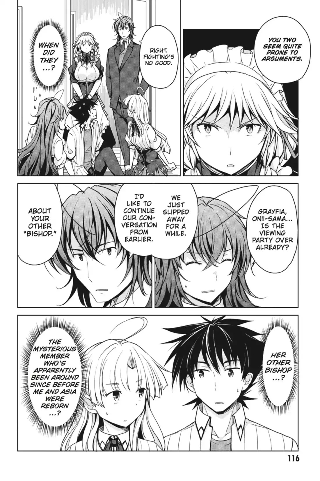 High-School DxD Chapter 40 page 16 - Chapter 40: Devil King Leviathan-Sama Descends!