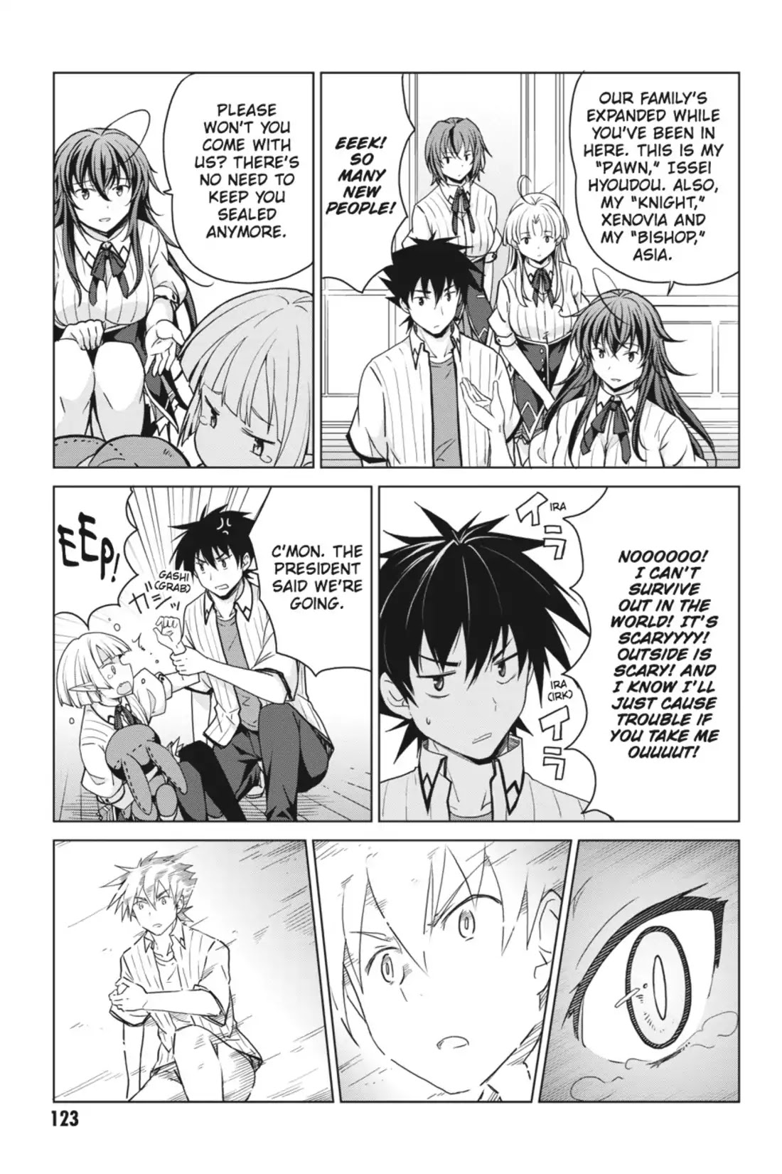 High-School DxD Chapter 40 page 23 - Chapter 40: Devil King Leviathan-Sama Descends!