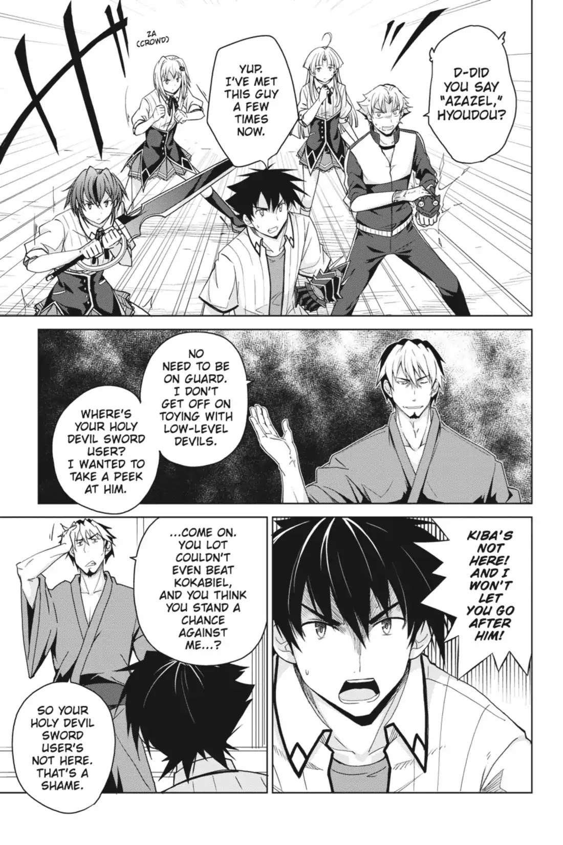 High-School DxD Chapter 41 page 11 - Chapter 41: I Got Myself A (Male) Kouhai