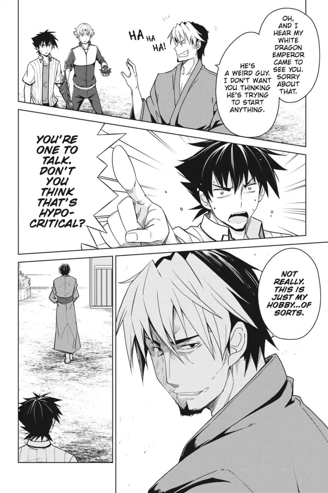 High-School DxD Chapter 41 page 14 - Chapter 41: I Got Myself A (Male) Kouhai