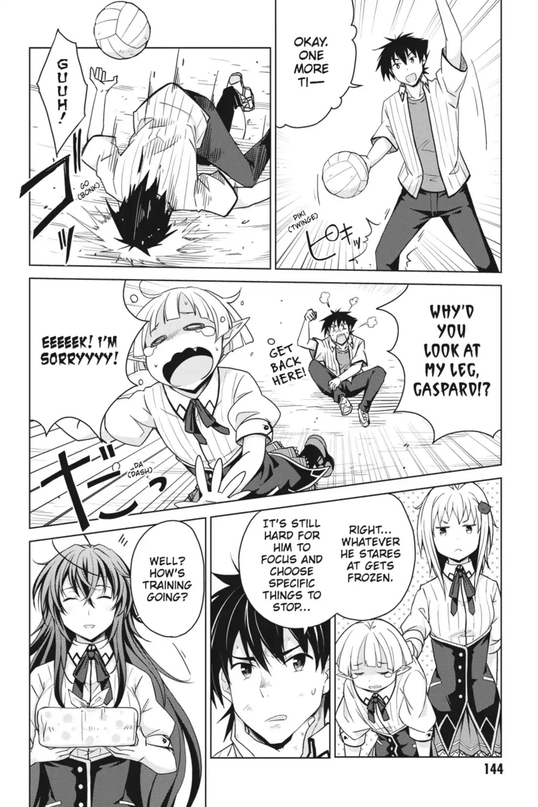 High-School DxD Chapter 41 page 16 - Chapter 41: I Got Myself A (Male) Kouhai