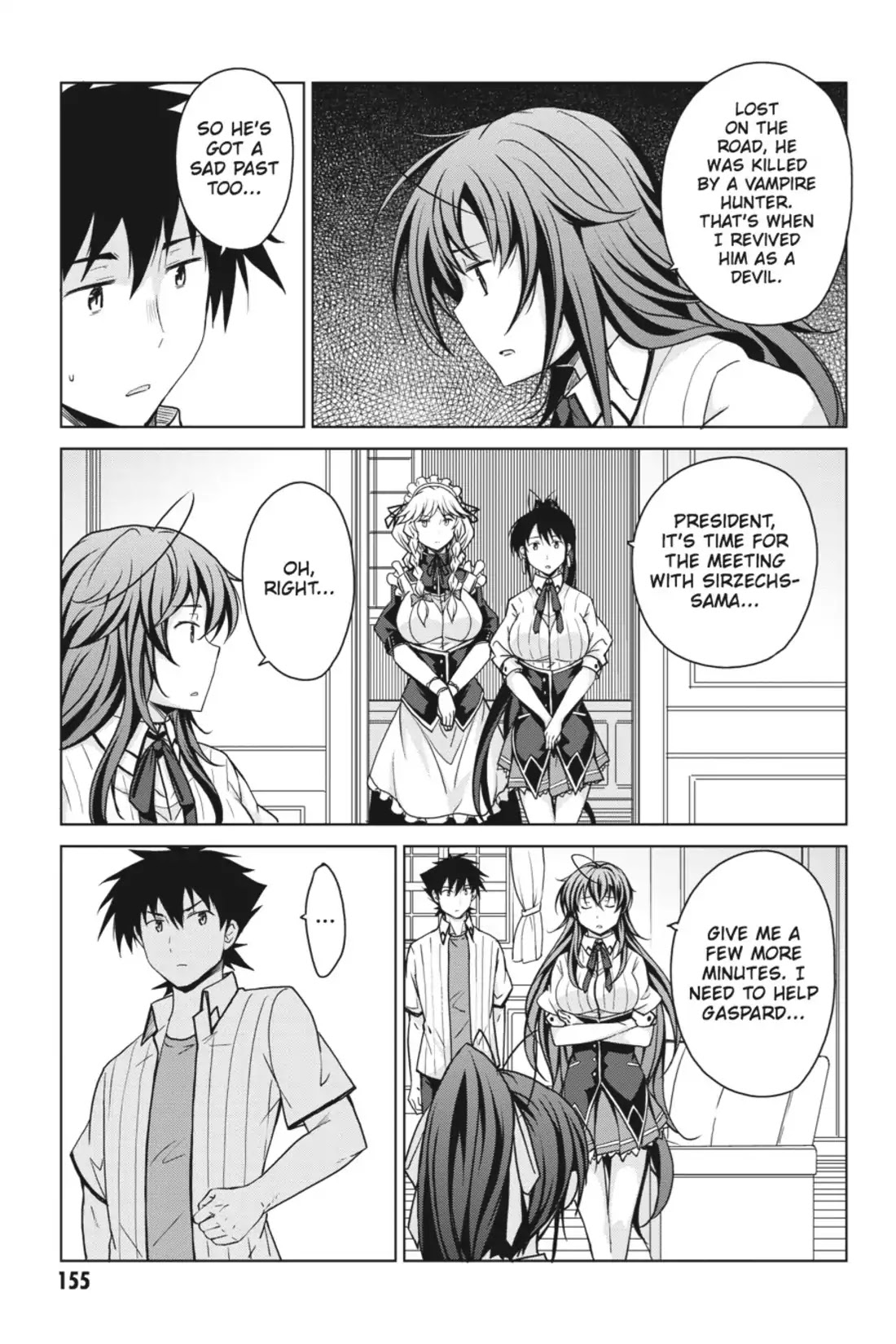 High-School DxD Chapter 41 page 27 - Chapter 41: I Got Myself A (Male) Kouhai