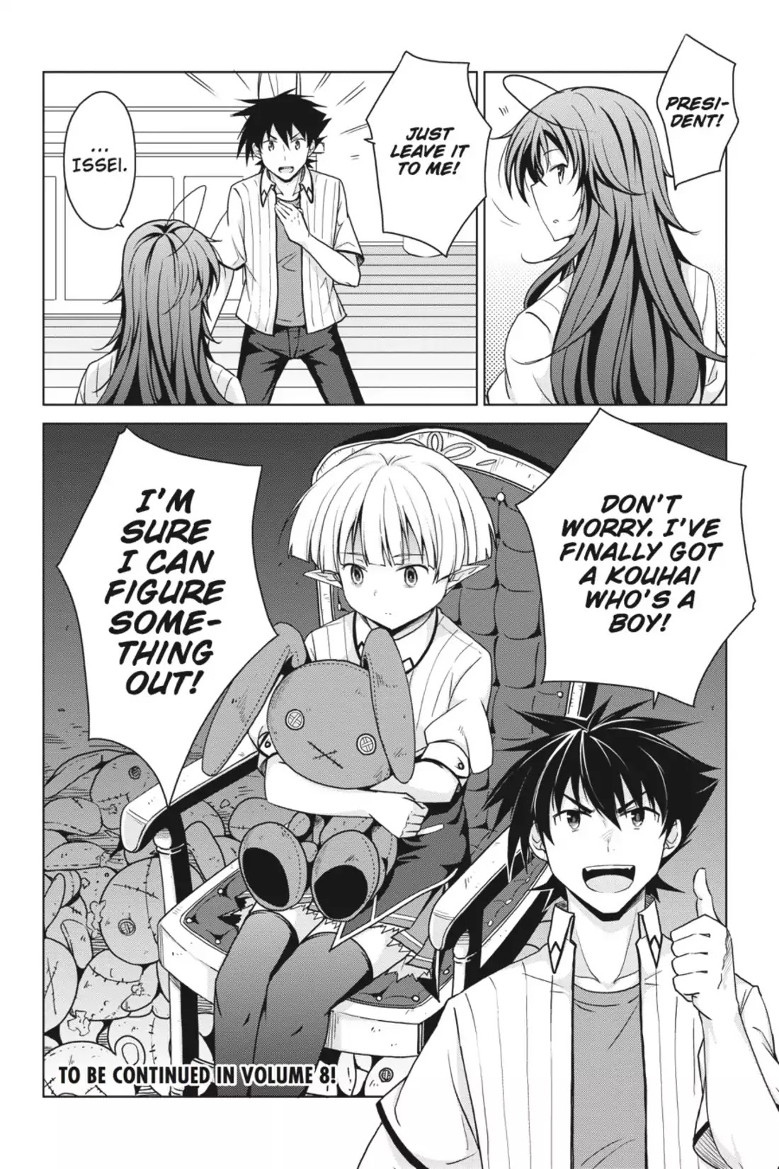 High-School DxD Chapter 41 page 28 - Chapter 41: I Got Myself A (Male) Kouhai