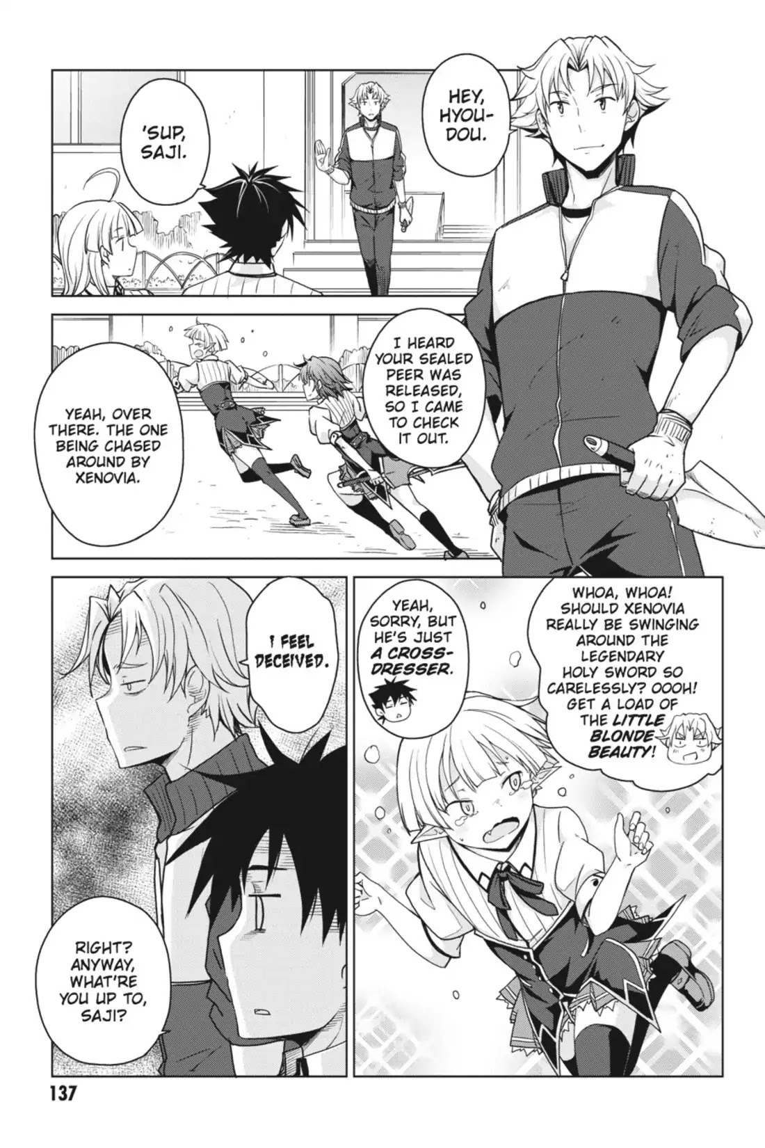 High-School DxD Chapter 41 page 9 - Chapter 41: I Got Myself A (Male) Kouhai
