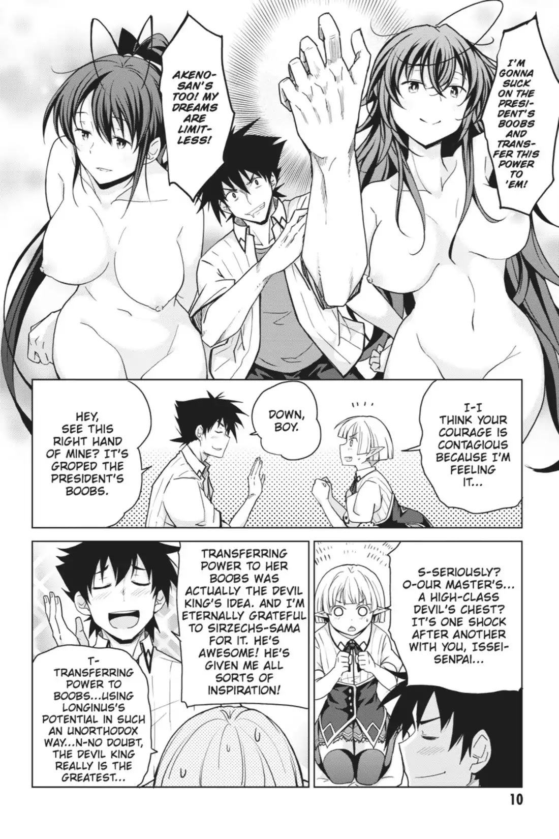 High-School DxD Chapter 42 page 11 - Chapter 42: I'll Handle My (Male) Kouhai!!