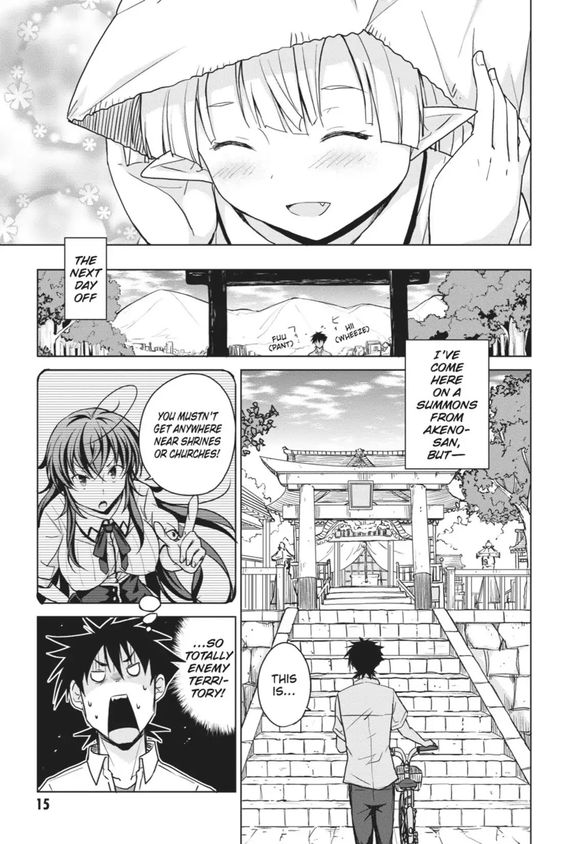 High-School DxD Chapter 42 page 16 - Chapter 42: I'll Handle My (Male) Kouhai!!