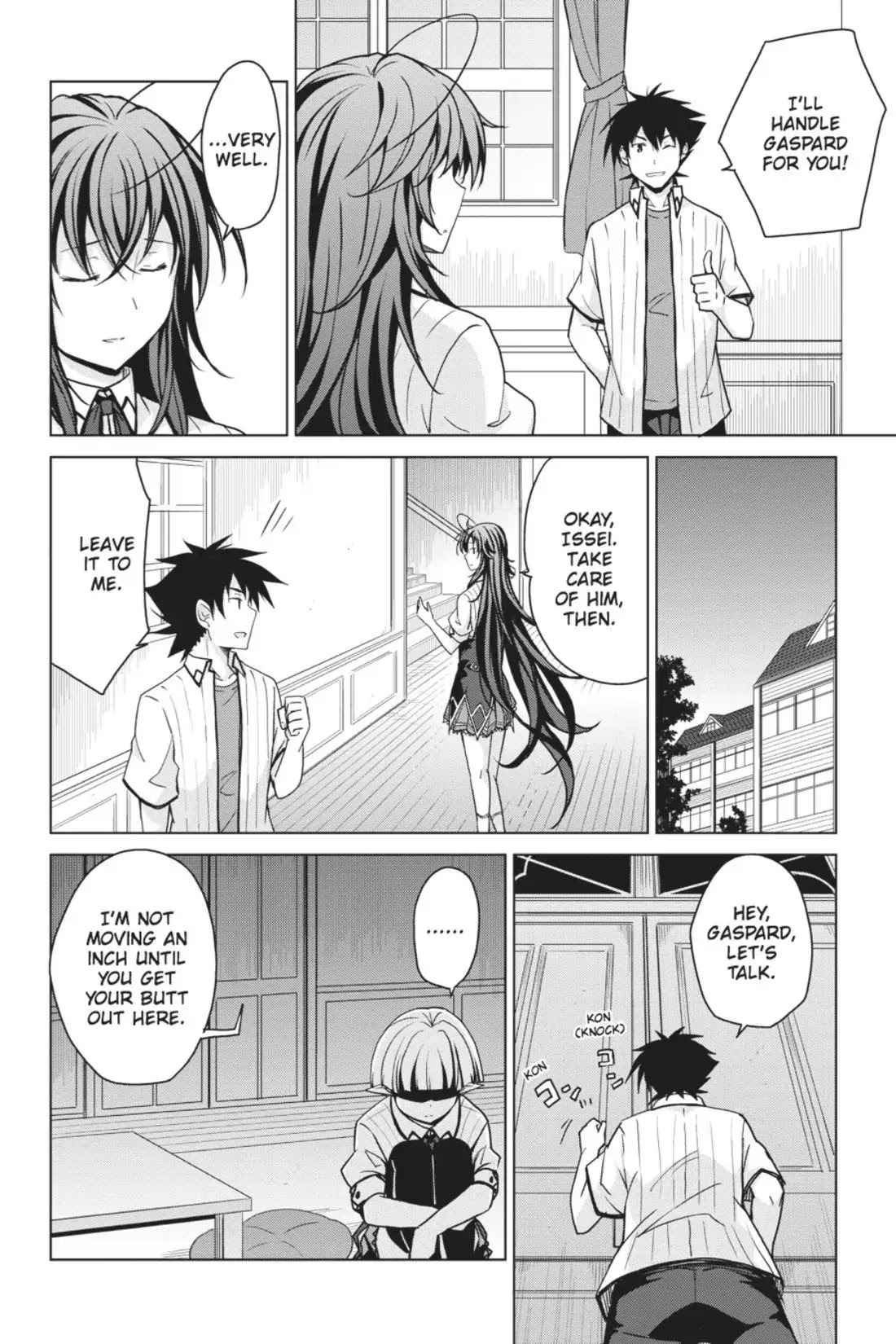 High-School DxD Chapter 42 page 5 - Chapter 42: I'll Handle My (Male) Kouhai!!