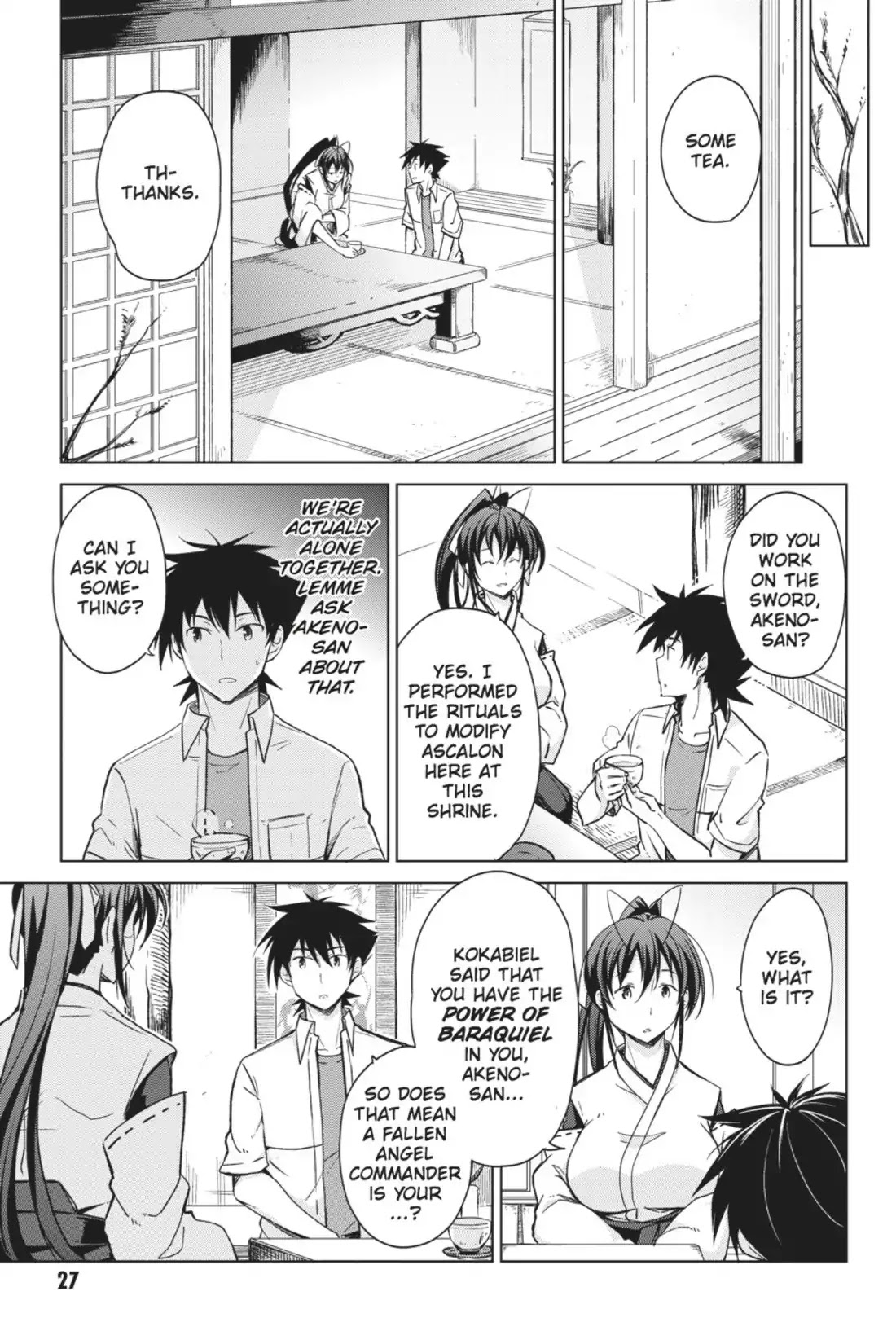 High-School DxD Chapter 43 page 11 - Chapter 43: I Get The "Dragon Slayer"!?