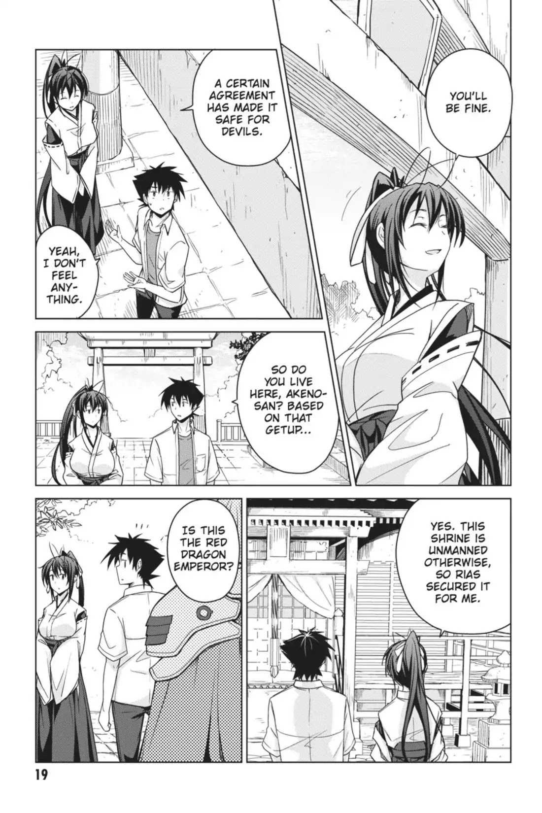 High-School DxD Chapter 43 page 3 - Chapter 43: I Get The "Dragon Slayer"!?
