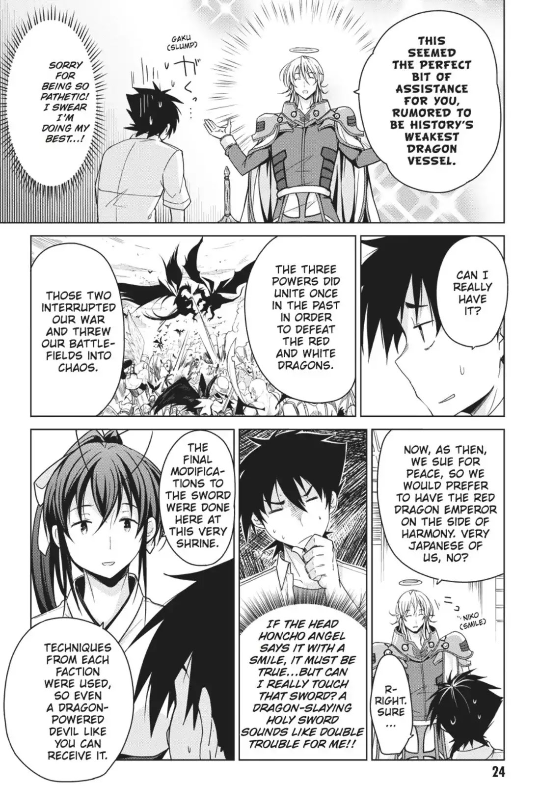 High-School DxD Chapter 43 page 8 - Chapter 43: I Get The "Dragon Slayer"!?