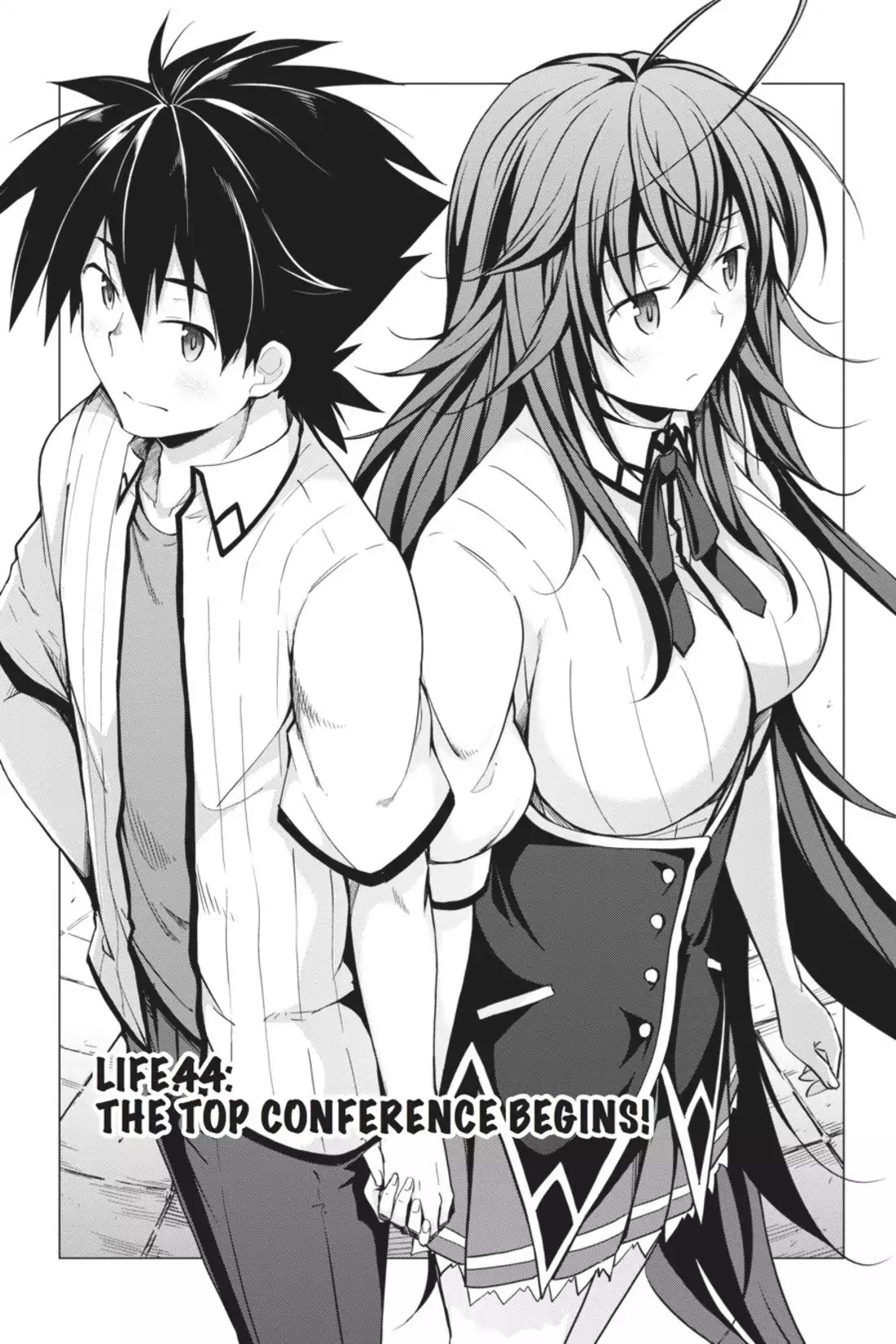 High-School DxD Chapter 44 page 1 - Chapter 44: The Top Conference Begins!