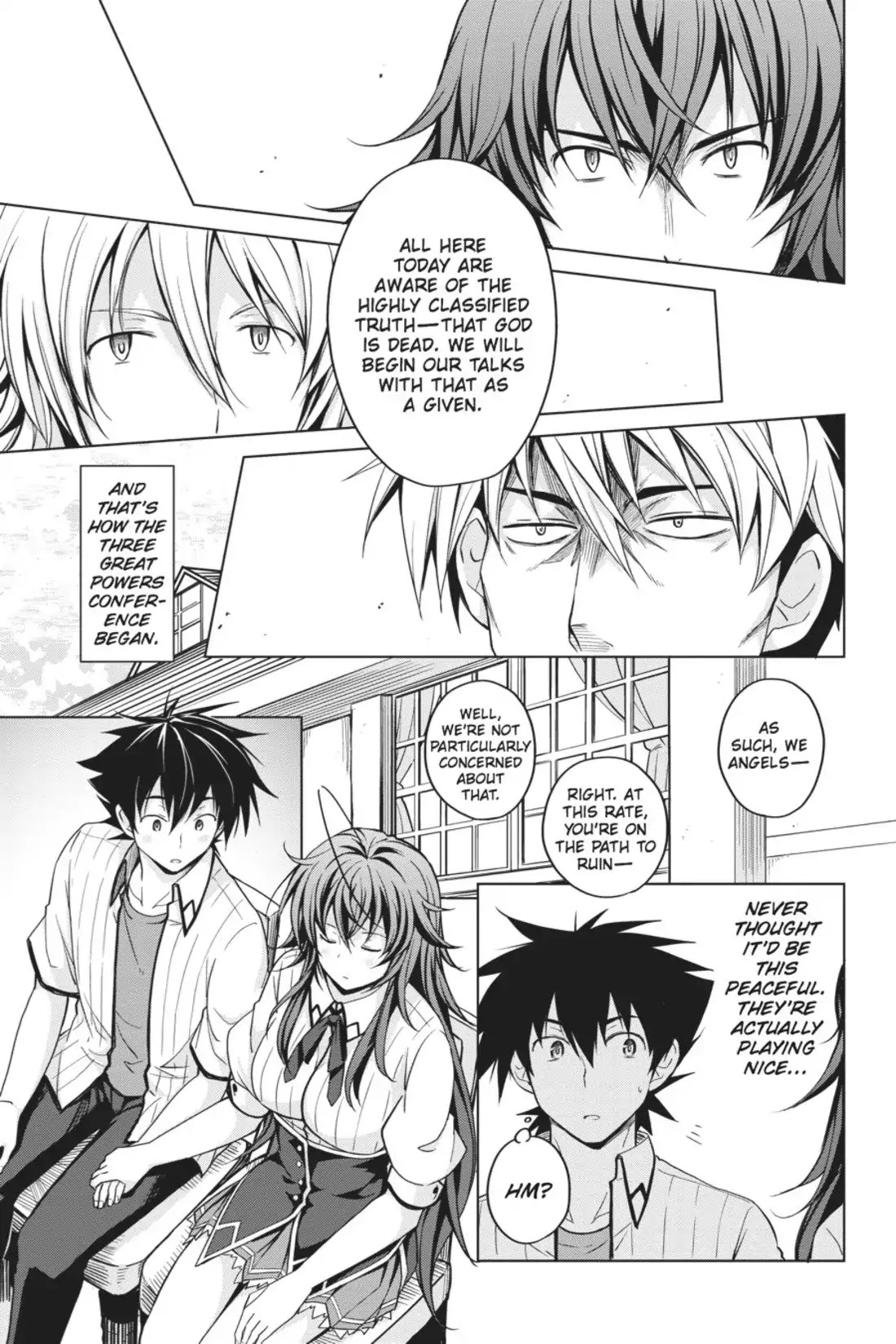 High-School DxD Chapter 44 page 10 - Chapter 44: The Top Conference Begins!