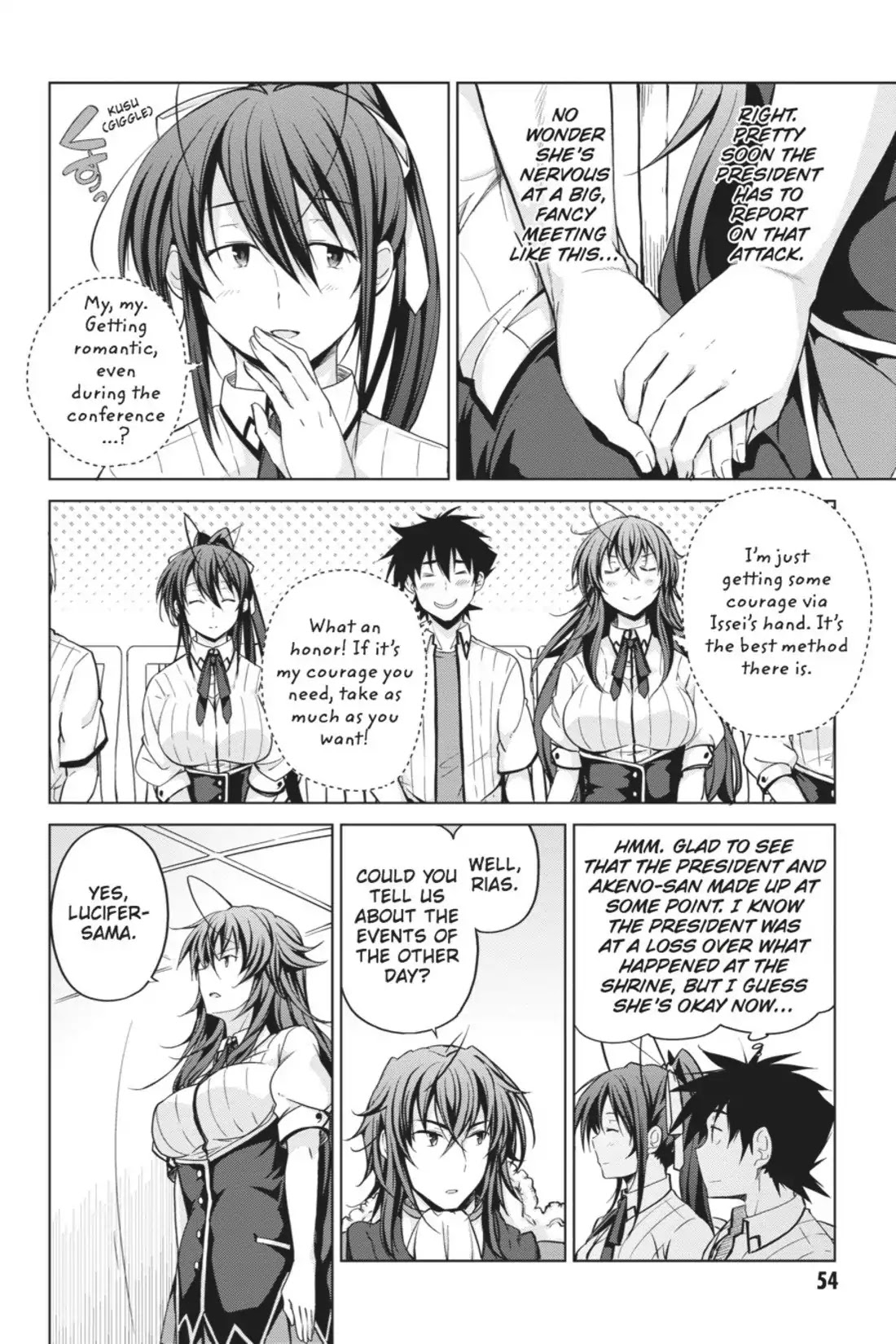 High-School DxD Chapter 44 page 11 - Chapter 44: The Top Conference Begins!