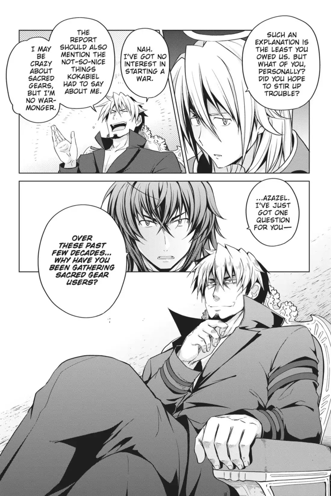 High-School DxD Chapter 44 page 13 - Chapter 44: The Top Conference Begins!