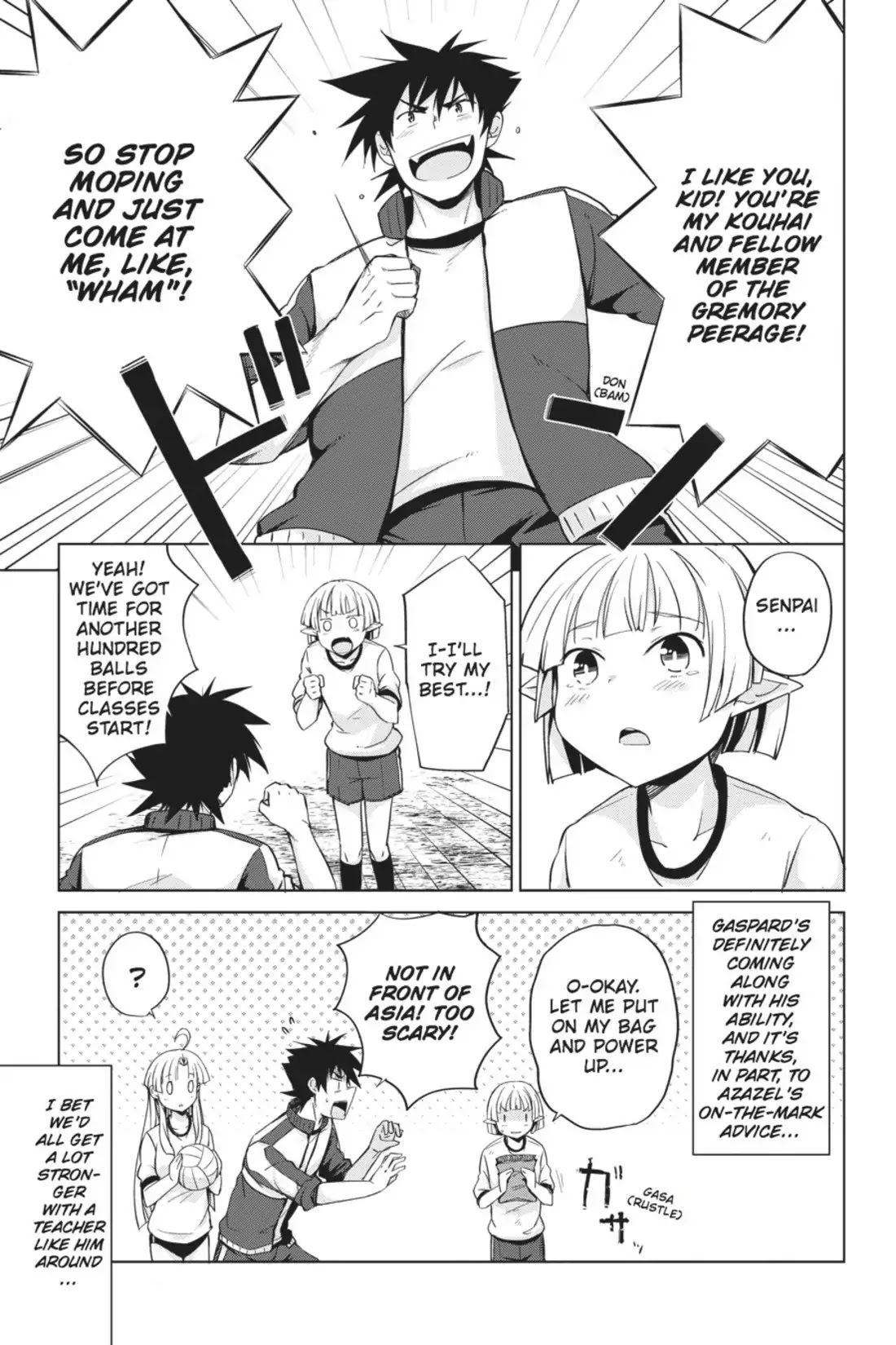 High-School DxD Chapter 44 page 5 - Chapter 44: The Top Conference Begins!