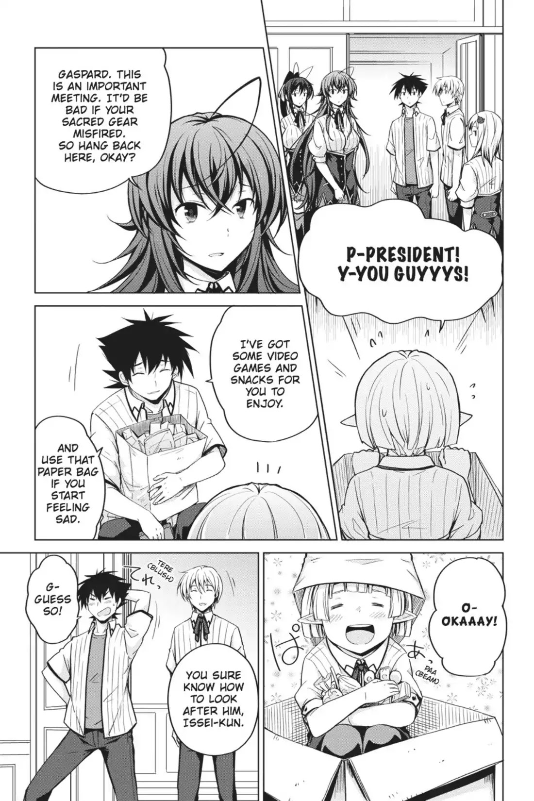 High-School DxD Chapter 44 page 7 - Chapter 44: The Top Conference Begins!