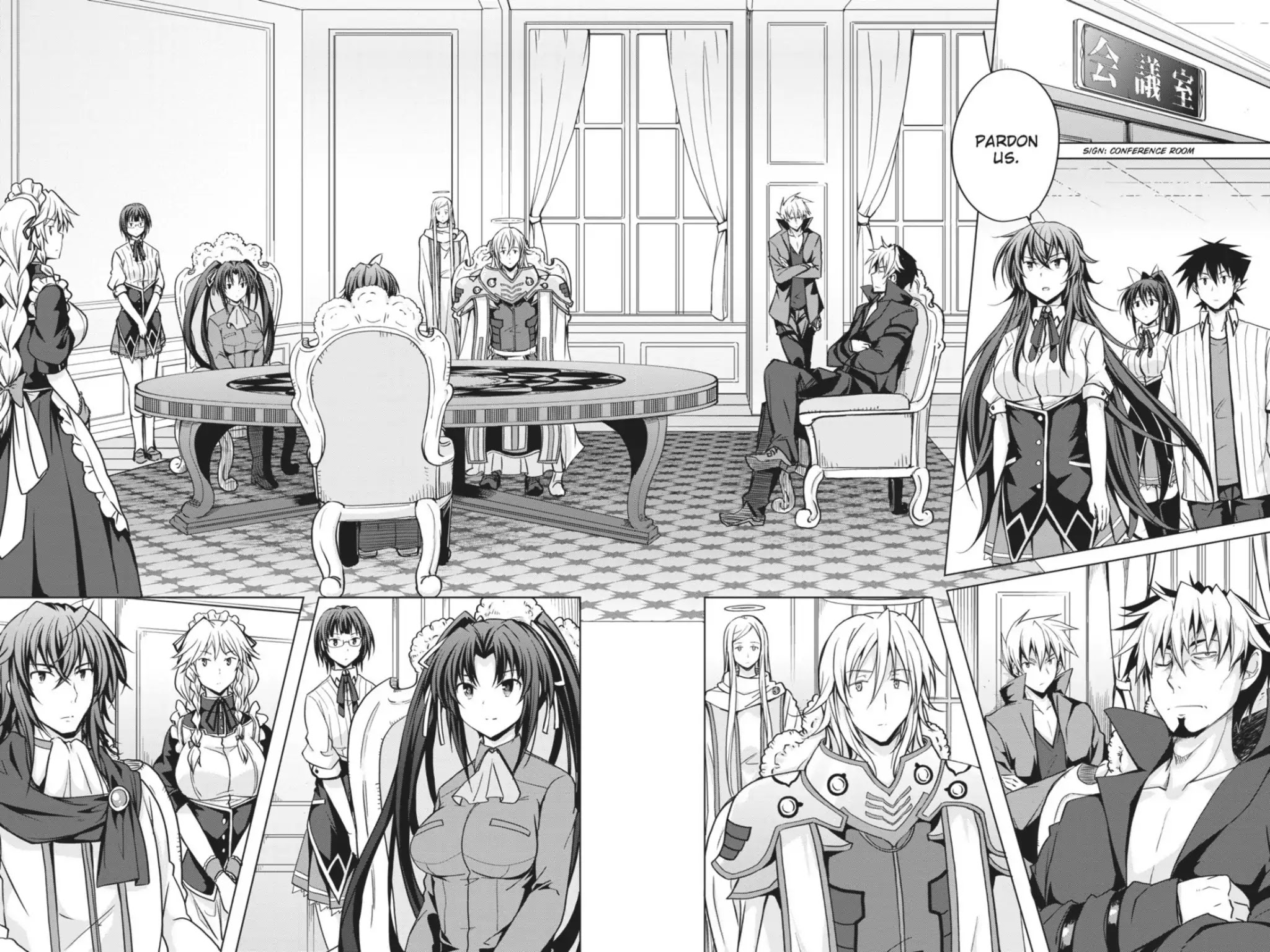 High-School DxD Chapter 44 page 8 - Chapter 44: The Top Conference Begins!