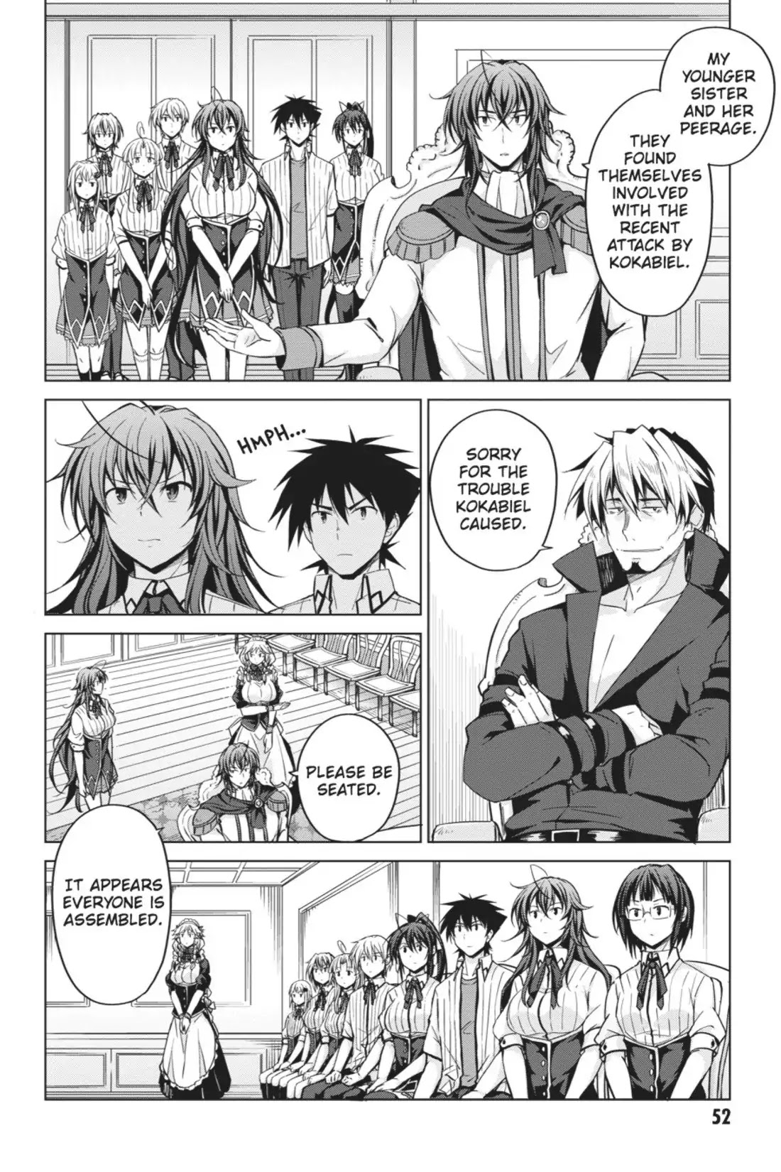 High-School DxD Chapter 44 page 9 - Chapter 44: The Top Conference Begins!
