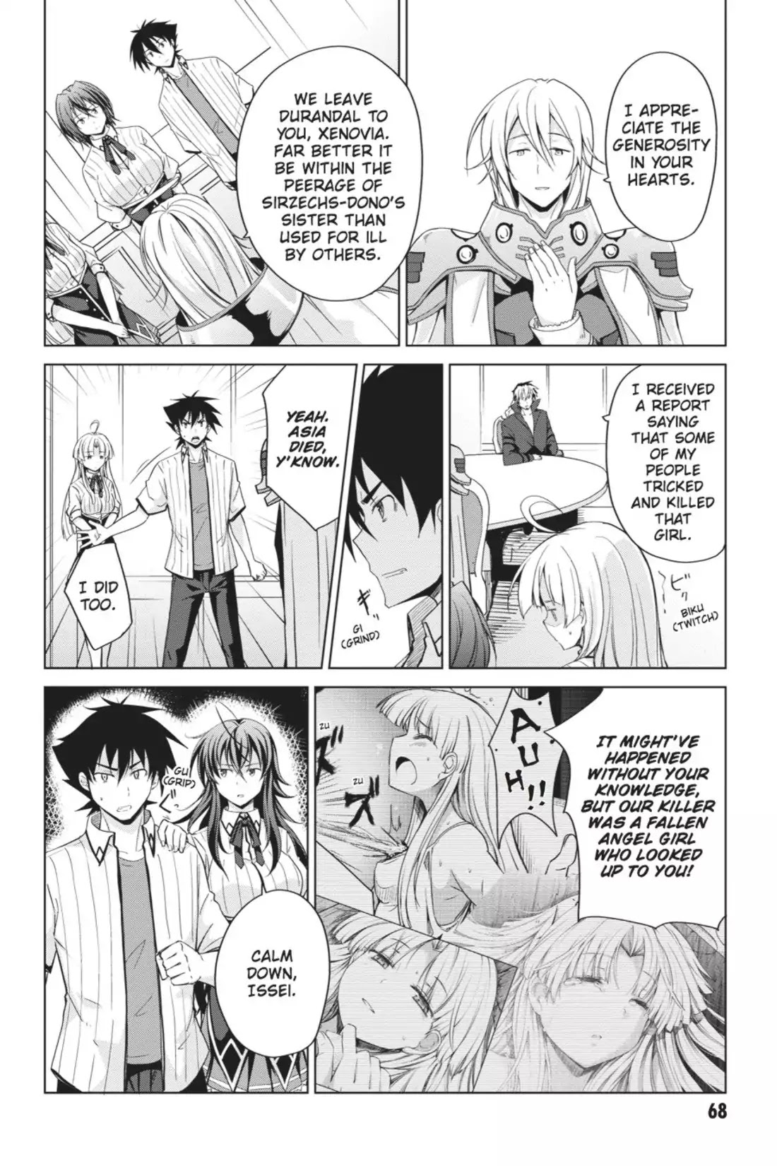 High-School DxD Chapter 45 page 12 - Chapter 45: It's An Emergency1? I'll Head Out Too!!
