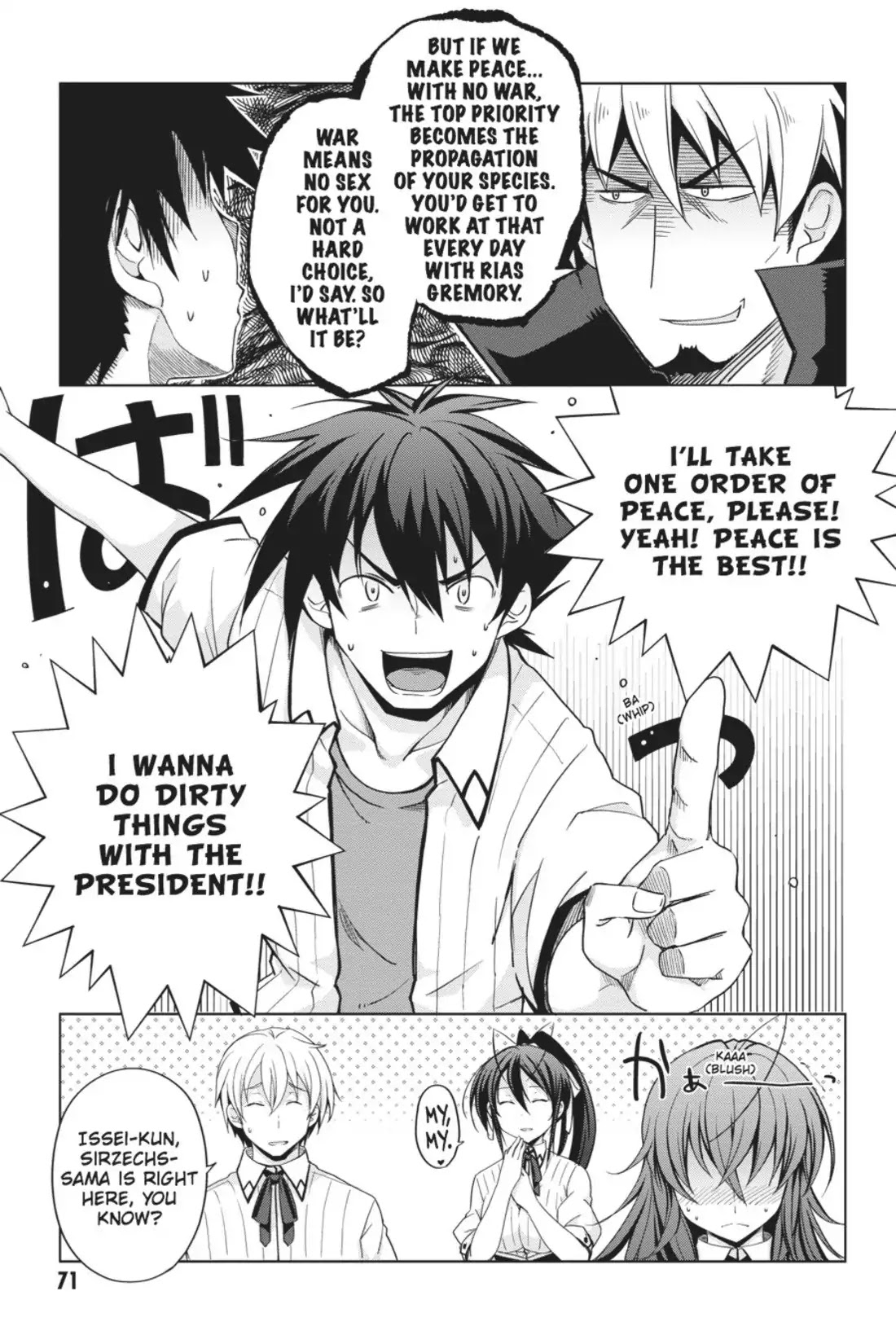 High-School DxD Chapter 45 page 15 - Chapter 45: It's An Emergency1? I'll Head Out Too!!
