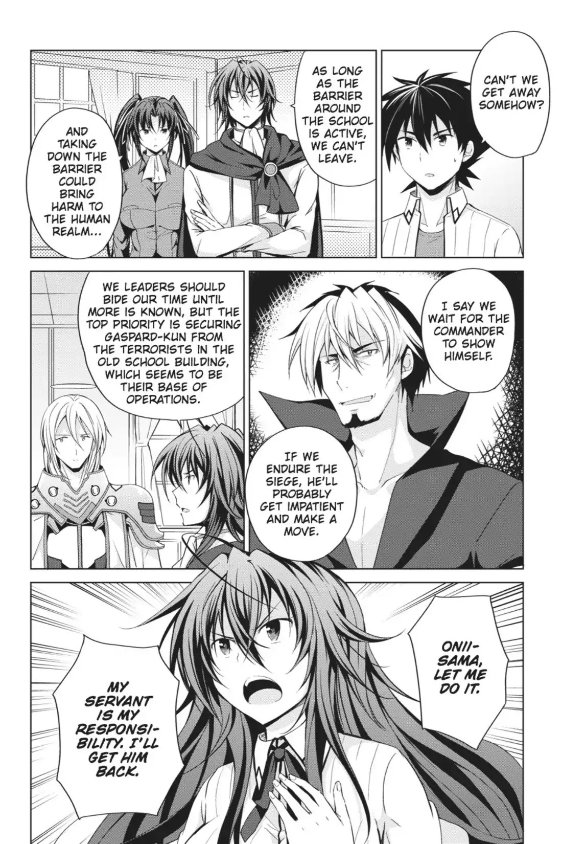 High-School DxD Chapter 45 page 22 - Chapter 45: It's An Emergency1? I'll Head Out Too!!