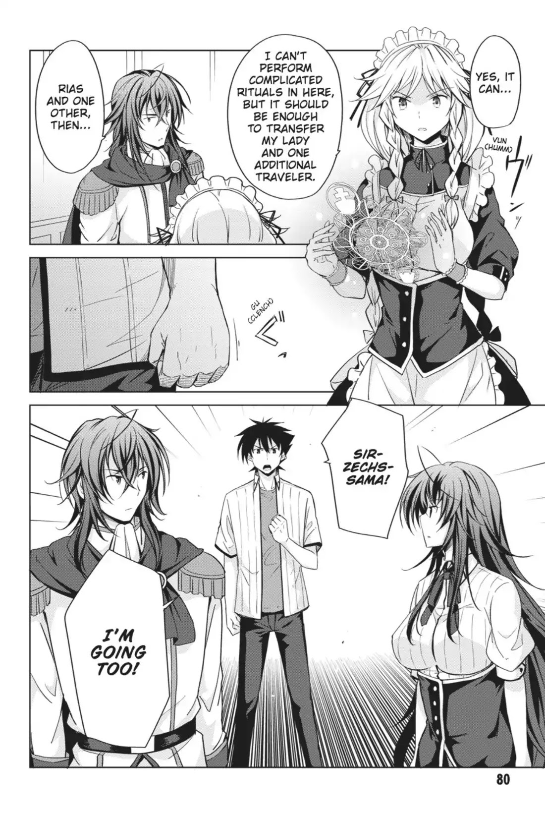 High-School DxD Chapter 45 page 24 - Chapter 45: It's An Emergency1? I'll Head Out Too!!