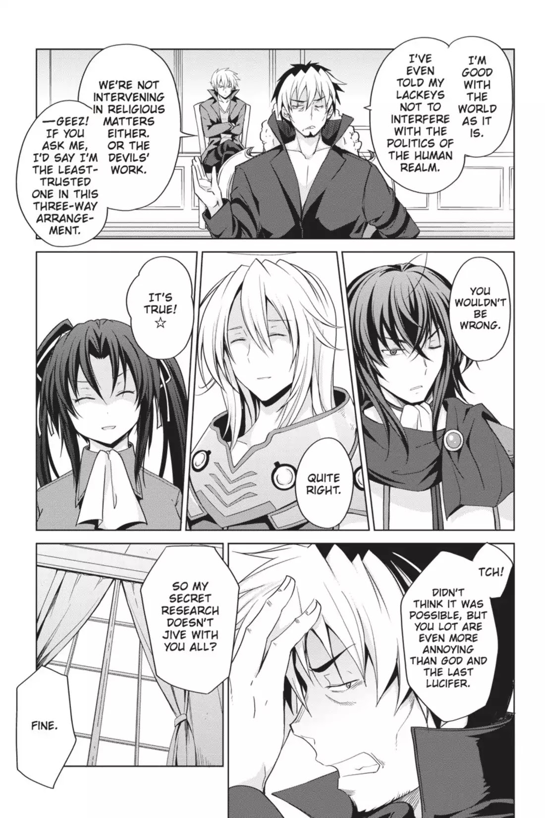 High-School DxD Chapter 45 page 3 - Chapter 45: It's An Emergency1? I'll Head Out Too!!