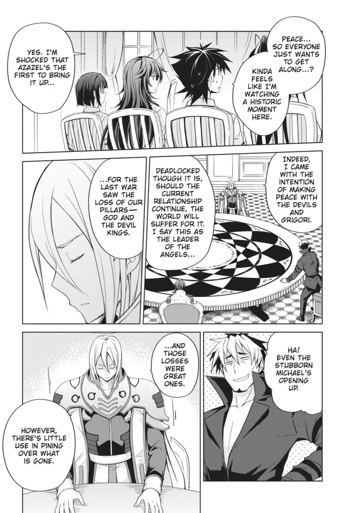 High-School DxD Chapter 45 page 5 - Chapter 45: It's An Emergency1? I'll Head Out Too!!