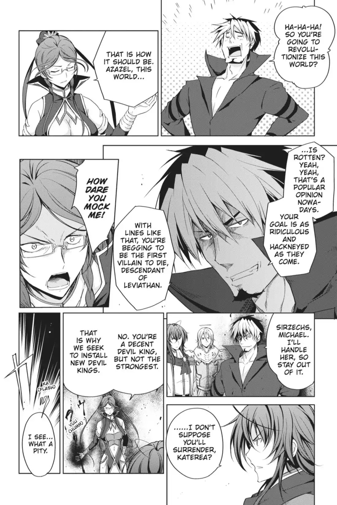 High-School DxD Chapter 46 page 12 - Chapter 46: Khaos Brigade