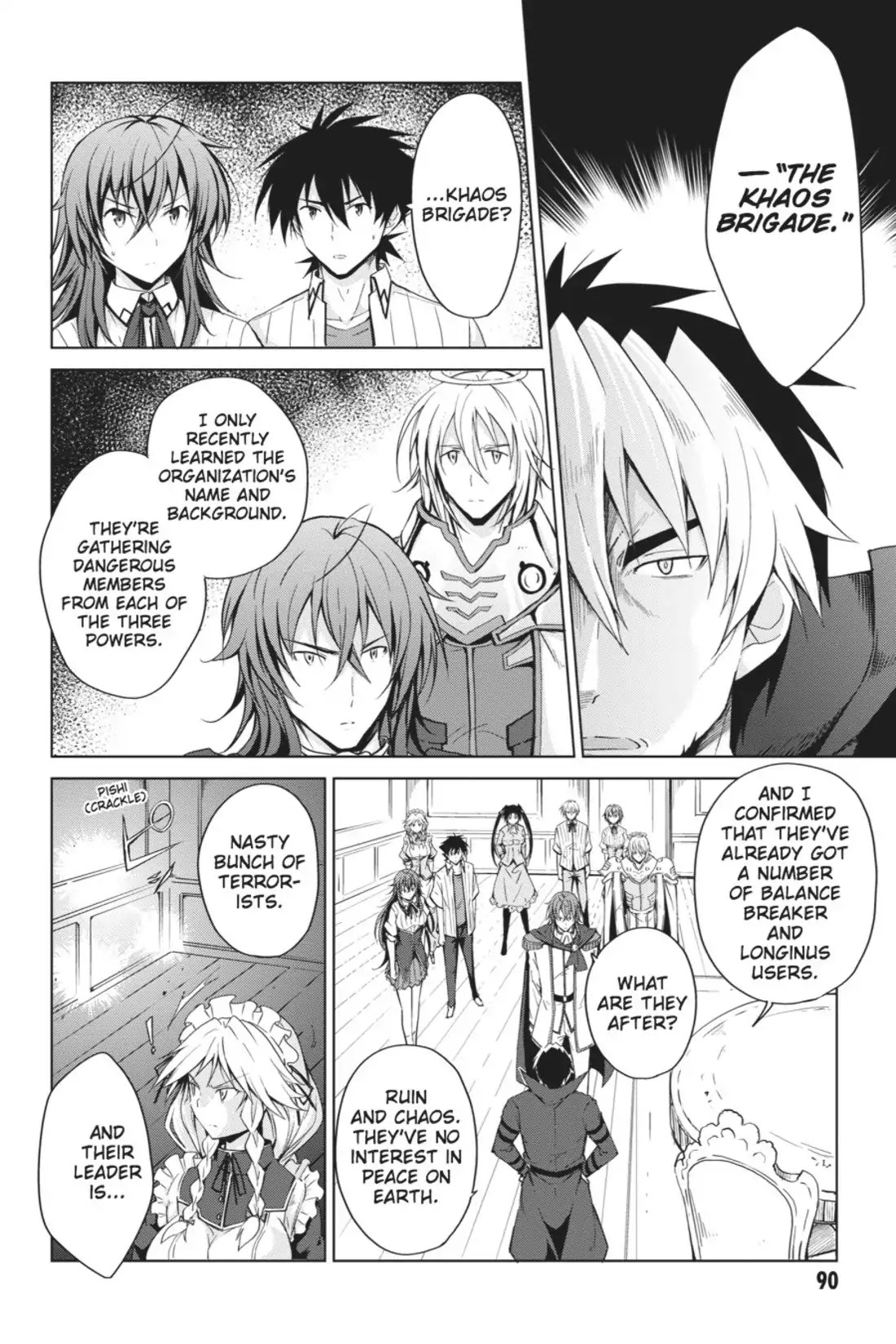 High-School DxD Chapter 46 page 8 - Chapter 46: Khaos Brigade