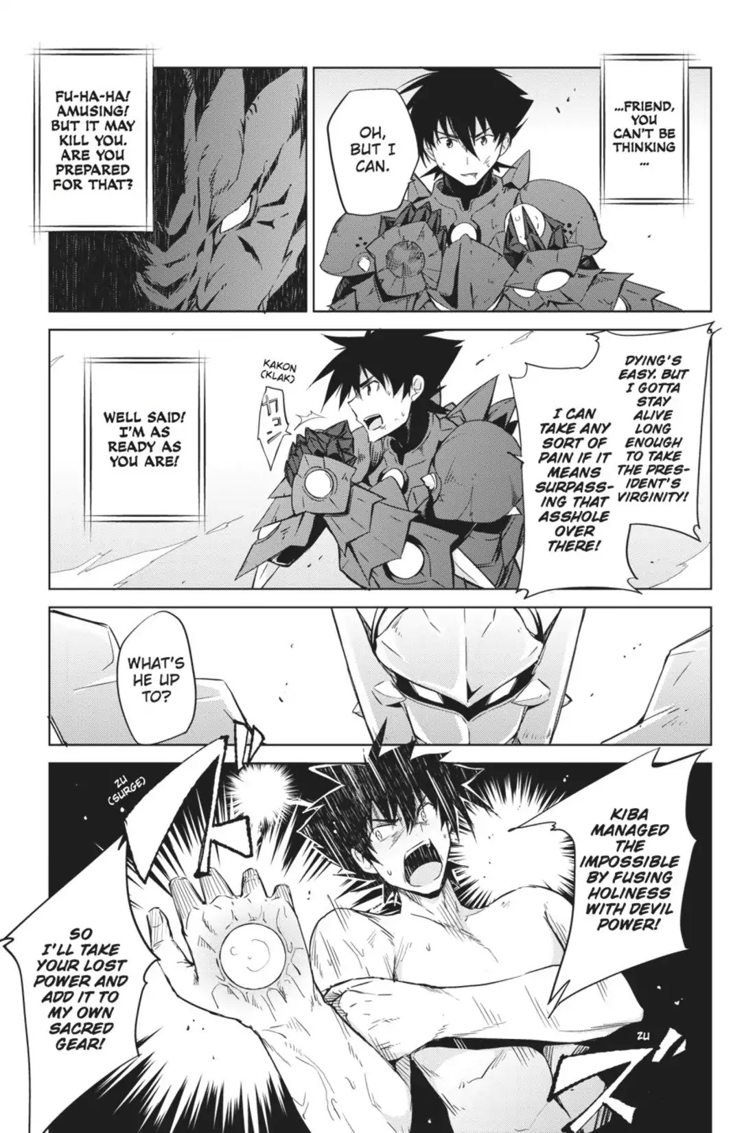 High-School DxD Chapter 48 page 13 - Chapter 48: Red Dragon And White Dragon!