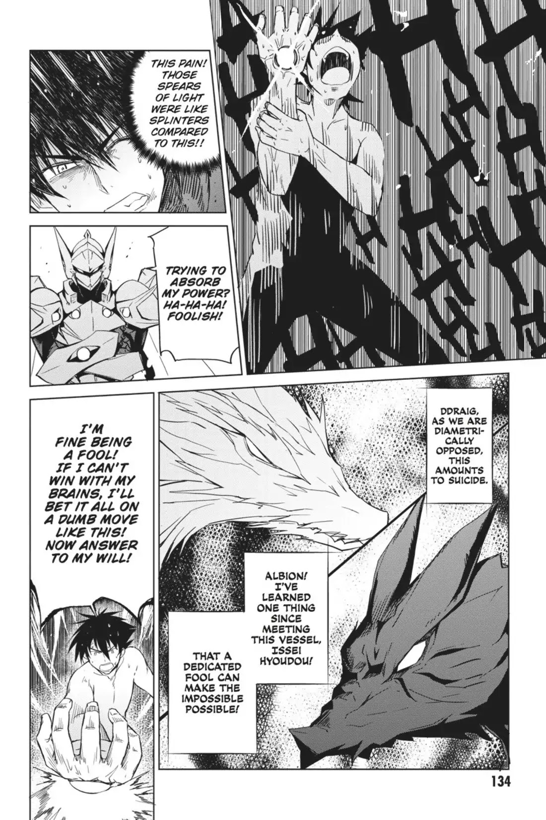 High-School DxD Chapter 48 page 14 - Chapter 48: Red Dragon And White Dragon!