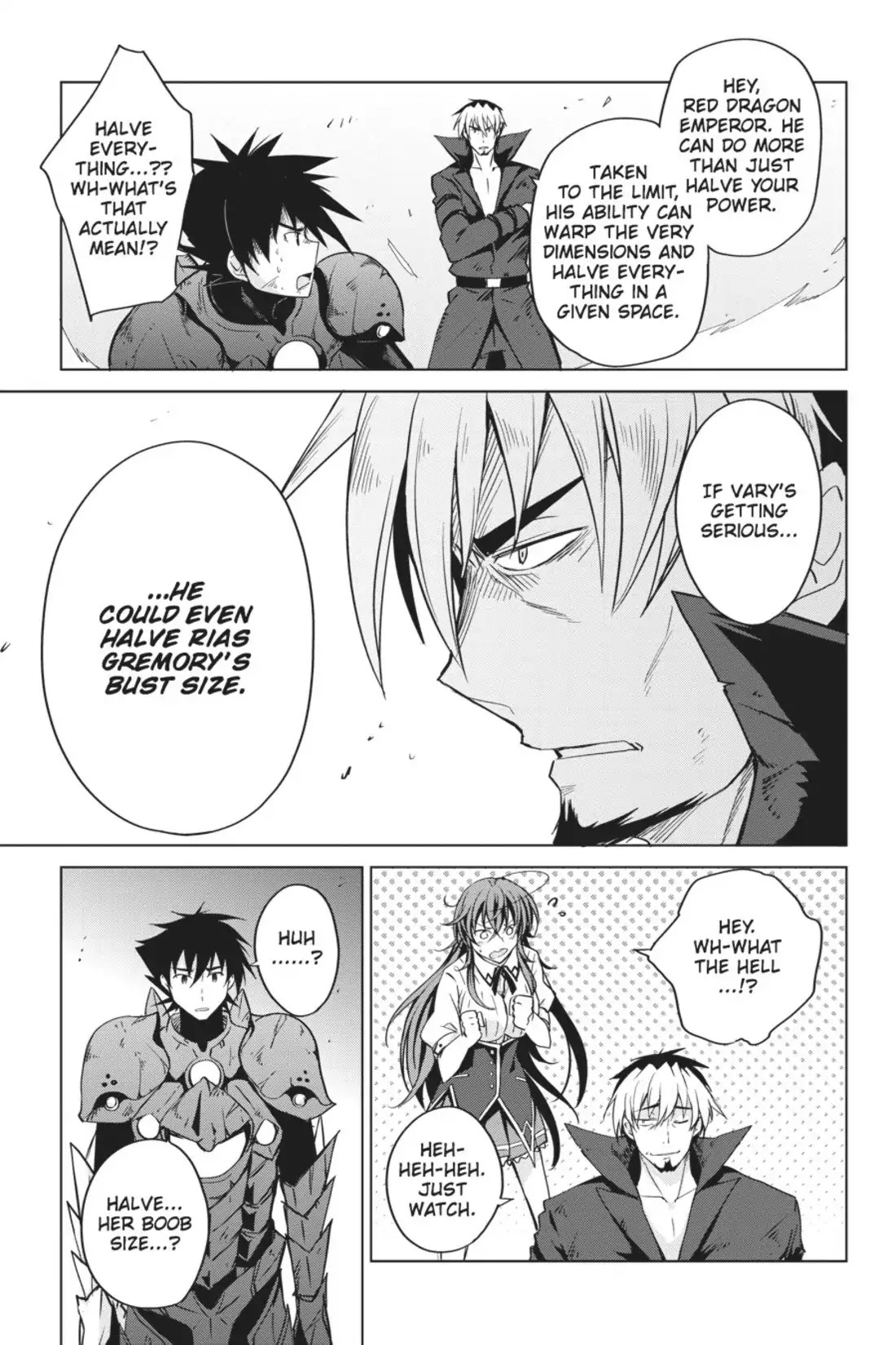 High-School DxD Chapter 48 page 17 - Chapter 48: Red Dragon And White Dragon!