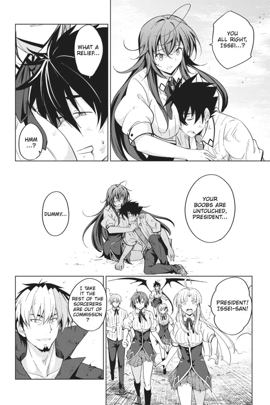 High-School DxD Chapter 49 page 14 - Chapter 49: Fists of Rage Clash!!