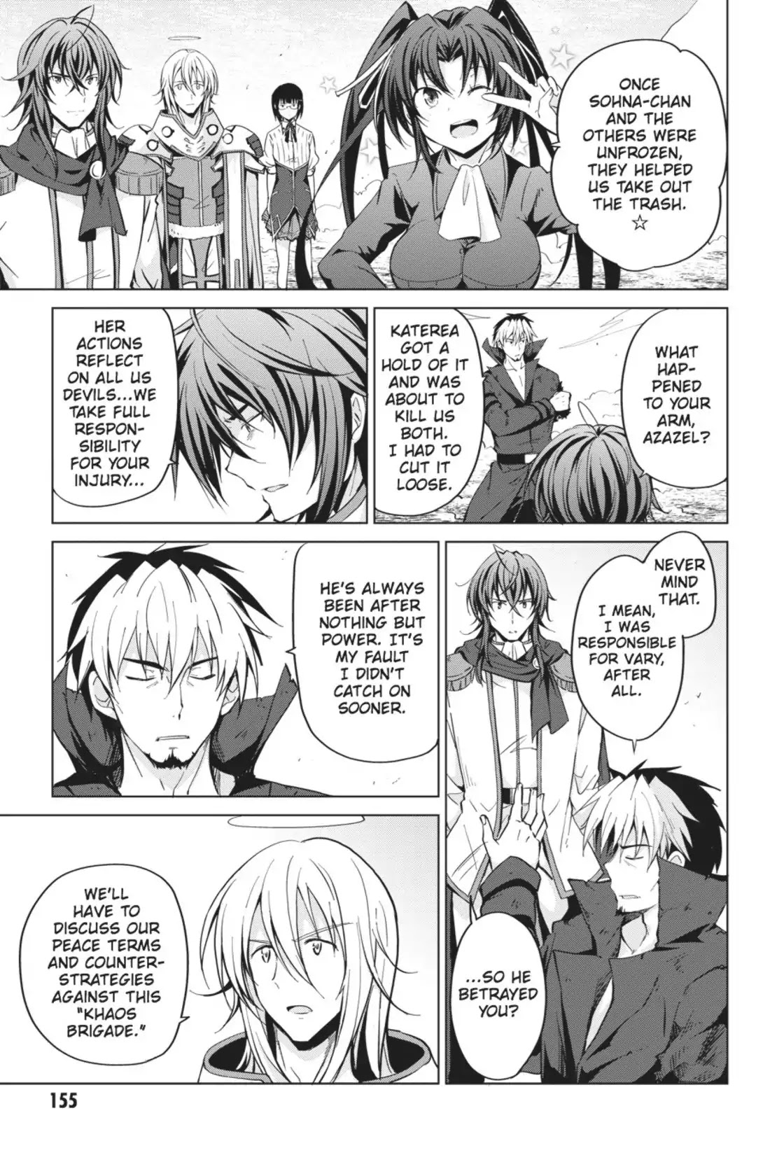 High-School DxD Chapter 49 page 15 - Chapter 49: Fists of Rage Clash!!