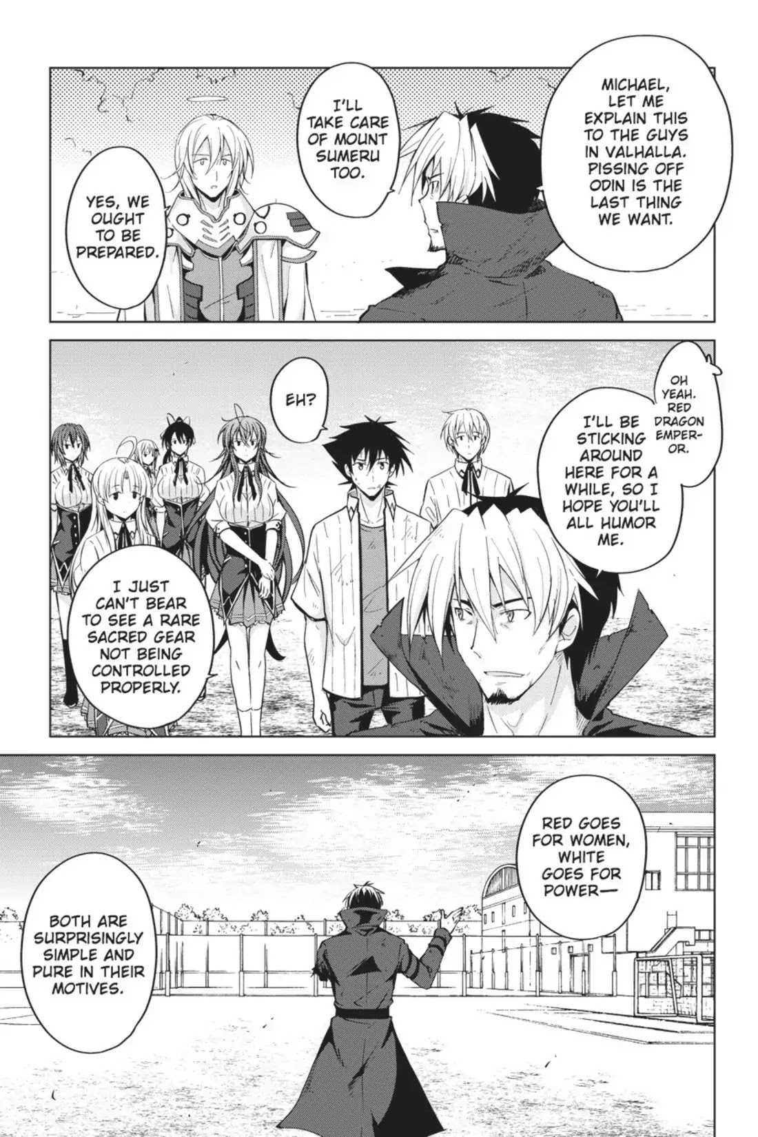 High-School DxD Chapter 49 page 19 - Chapter 49: Fists of Rage Clash!!