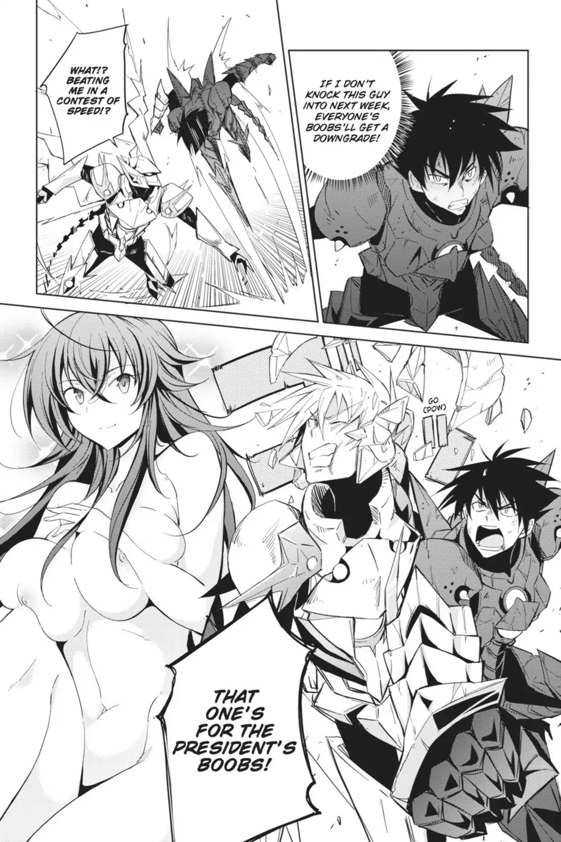 High-School DxD Chapter 49 page 3 - Chapter 49: Fists of Rage Clash!!