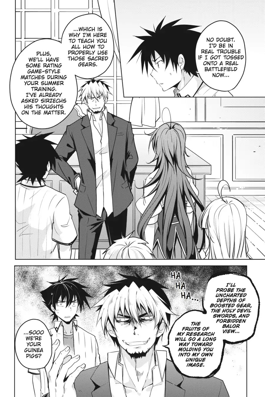 High-School DxD Chapter 50 page 15 - Chapter 50: New Life & Special Life