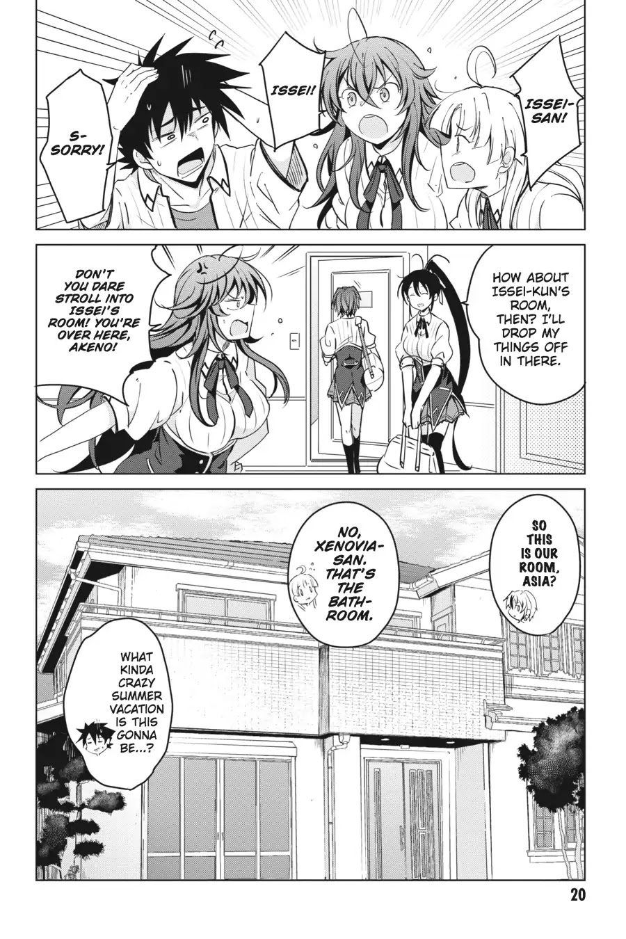 High-School DxD Chapter 50 page 21 - Chapter 50: New Life & Special Life