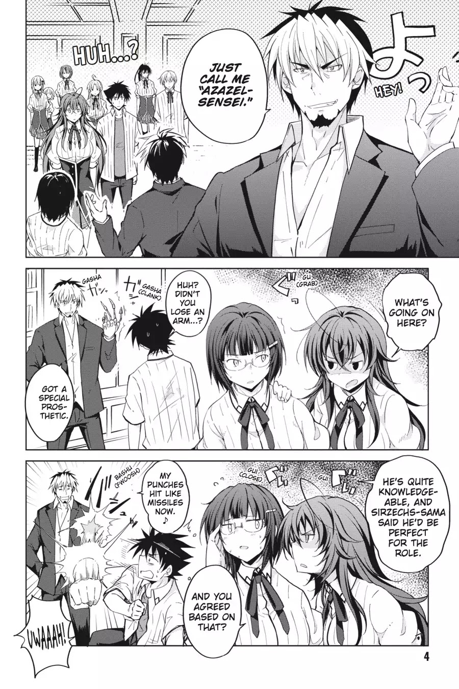 High-School DxD Chapter 50 page 5 - Chapter 50: New Life & Special Life