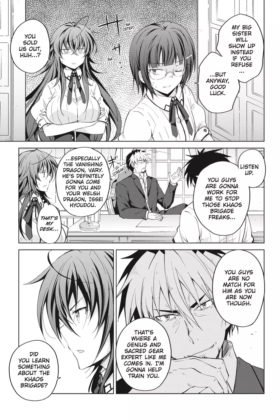 High-School DxD Chapter 50 page 6 - Chapter 50: New Life & Special Life