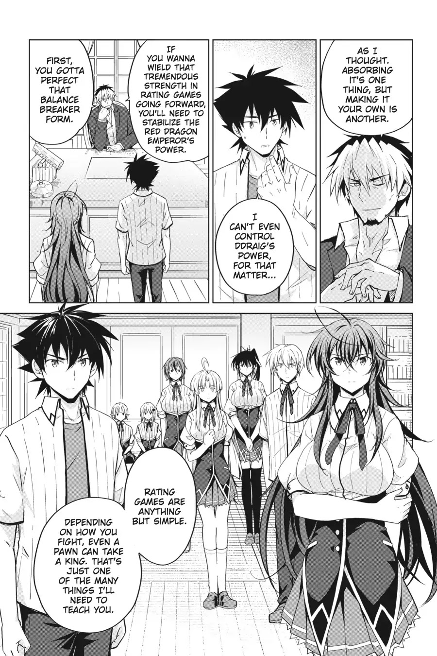 High-School DxD Chapter 50 page 8 - Chapter 50: New Life & Special Life