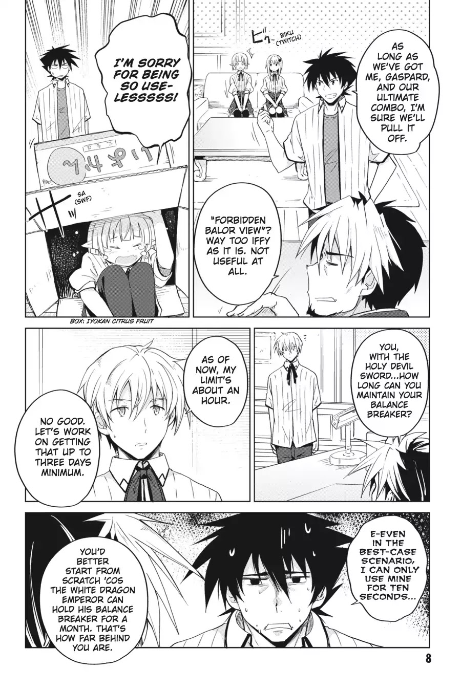 High-School DxD Chapter 50 page 9 - Chapter 50: New Life & Special Life