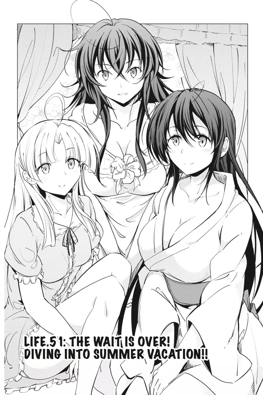 High-School DxD Chapter 51 page 1 - Chapter 51: The Wait Is Over! Diving Into Summer Vacation!!