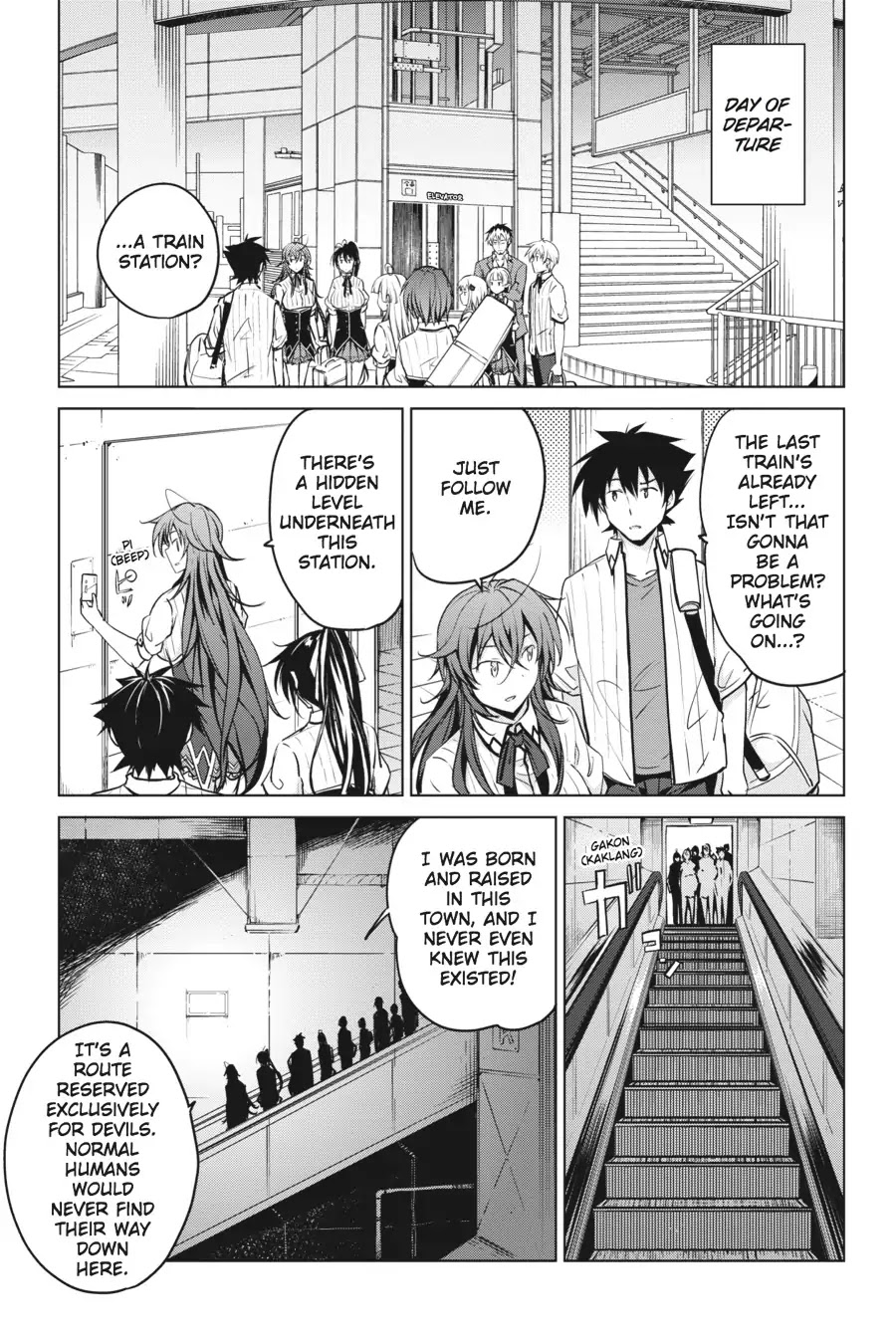 High-School DxD Chapter 52 page 11 - Chapter 52: Off To The Devil Realm!!