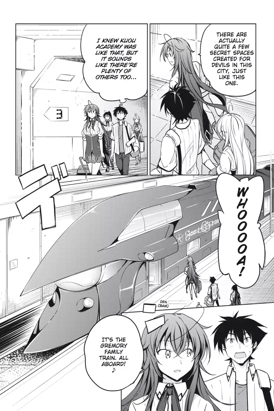 High-School DxD Chapter 52 page 12 - Chapter 52: Off To The Devil Realm!!