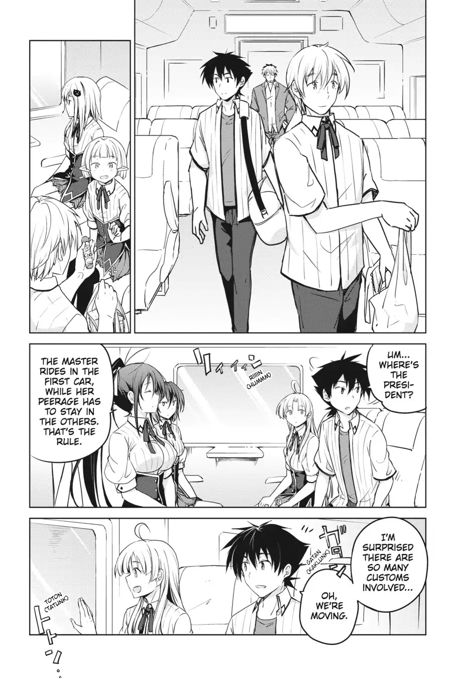 High-School DxD Chapter 52 page 13 - Chapter 52: Off To The Devil Realm!!